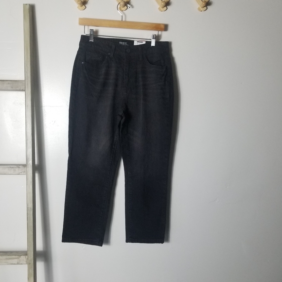 NWT TIME AND TRU BLACK HIGH RISE JEANS SIZE 10 - Picture 1 of 12